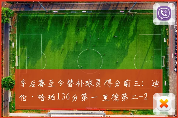 季后赛至今替补球员得分前三：迪伦·哈珀136分第一 里德第二